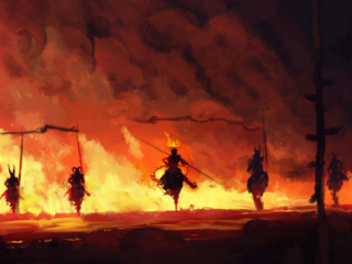 Horseman of Avernus by Andrej Kosanović